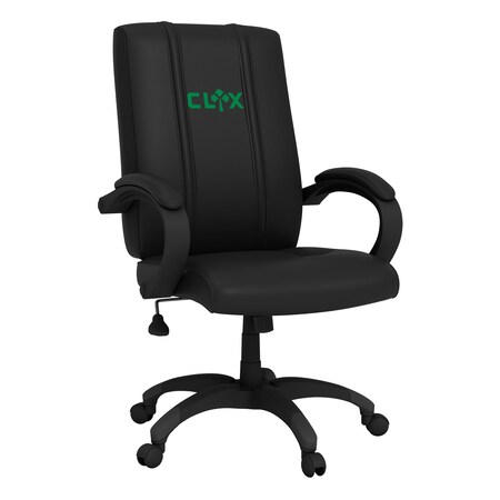 Dreamseat Office Chair 1000 with Celtics Crossover Gaming Wordmark Green Logo XZOC1000-PSNBA32111